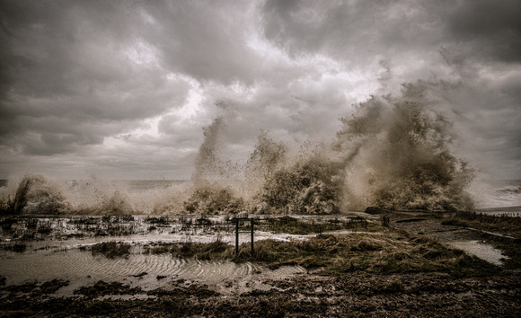 Storm at Oldestairs Bay 8